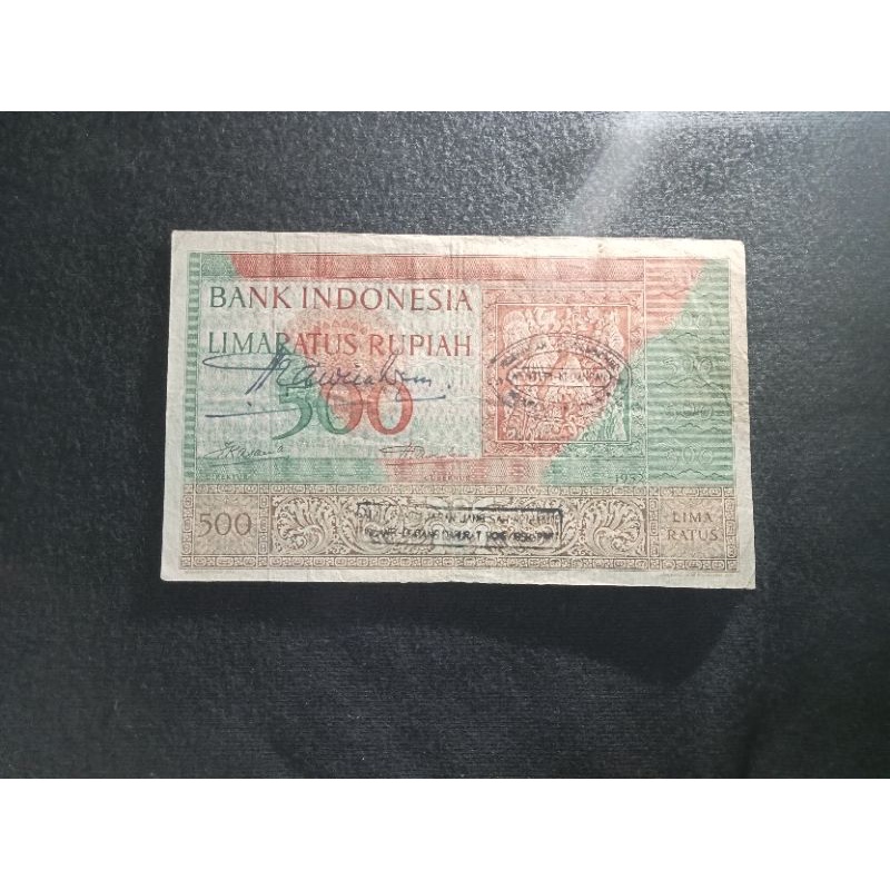 500 budaya 1952 VF prefik XYK 008052