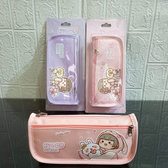 

Sale Pencil Case Sakura Import Premium - Tempat Pensil Alat Tulis Anak /ALAT TULIS AESTHETIC/ALAT