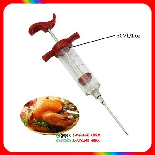 

Suntikan Injektor Bumbu Marinade Flavour Seasoning Daging dan Ayam