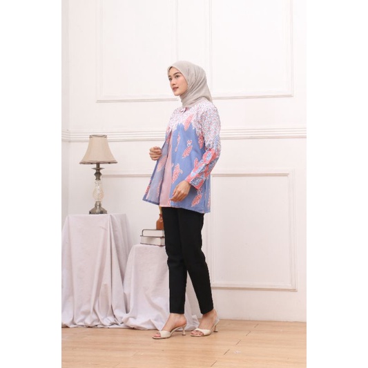 Blouse Batik Soft Mega Mendung