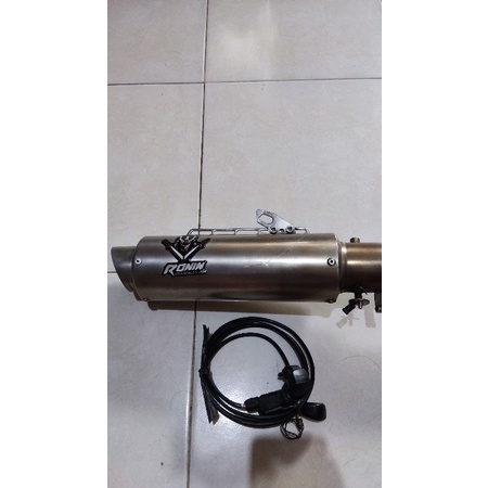 knalpot ronin katana 3tech 3 suara untuk GSX