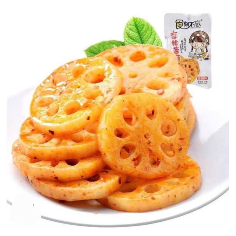 

Shikebuwang Lotus Spicy Snack/Lotus Snack/Cemilan Siap Saji