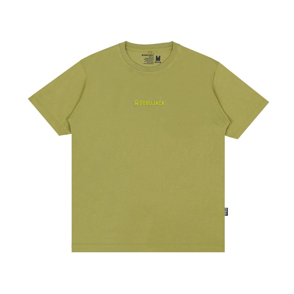 Dobujack Tshirt Little Logo Green Olive Tees