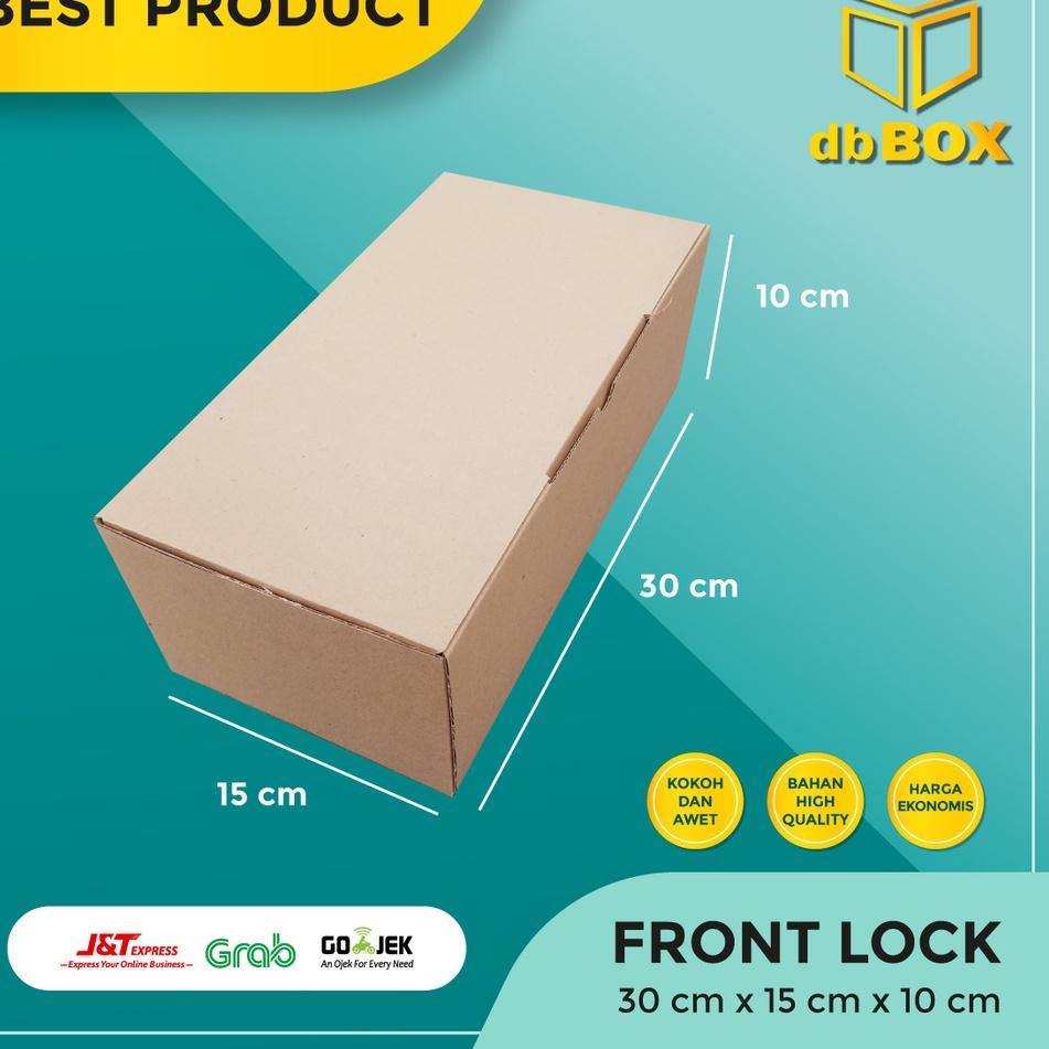 

Top Product (10pcs) Kardus 30x15x10 cm....Die Cut kotak aksesoris-dll model box pizza