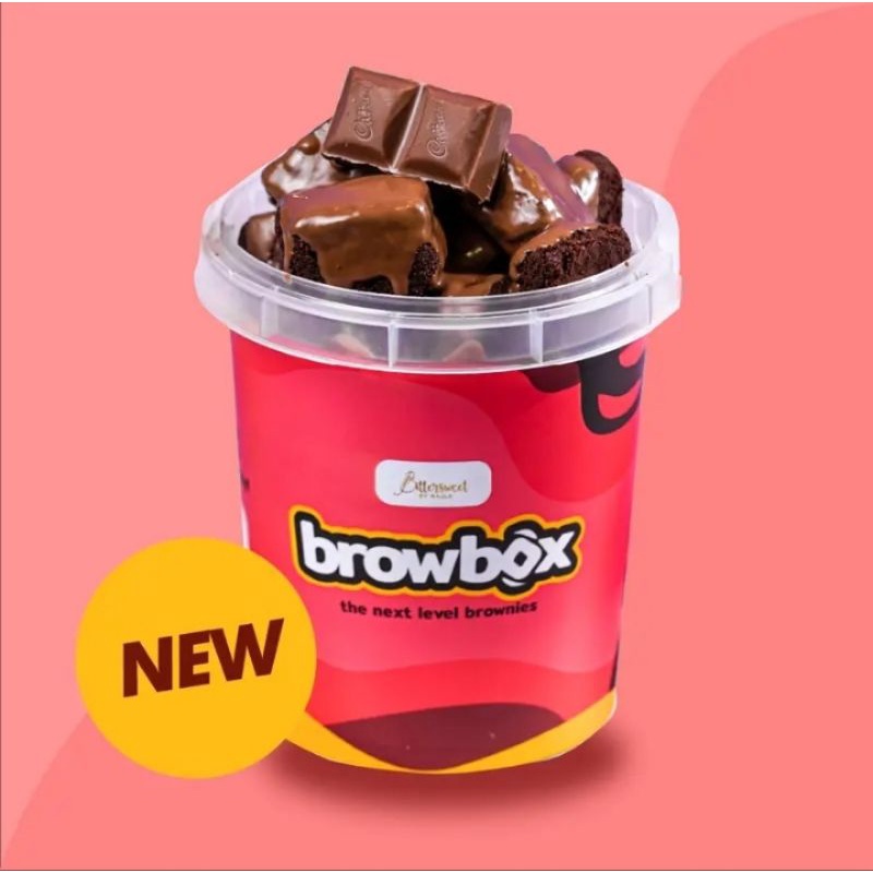 Browbox Cadbury Bittersweet by najla brownies