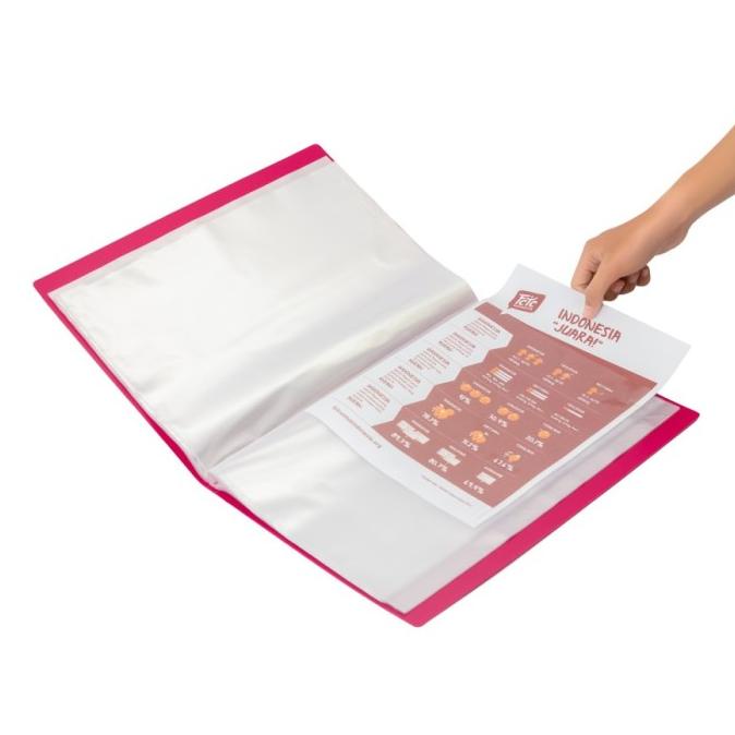 

DOKUMEN KEEPER | CLEAR HOLDER BANTEX F4 ISI 60 POKET 3187-63 MELON