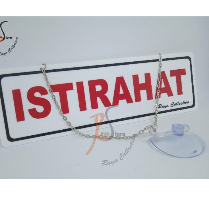 

Flash Update TULISAN ACRYLIC ISTIRAHAT RANTAI UKURAN 25X8CM MURAH