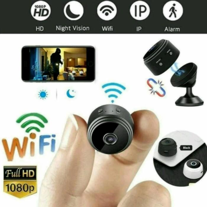 Spycam Kamera Tersembunyi Pantau Lewat Hp Spy Camera Mini Wifi Cctv