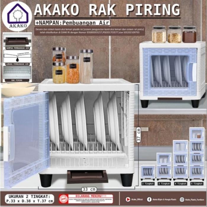 Terlaris Rak Piring Plastik Akako