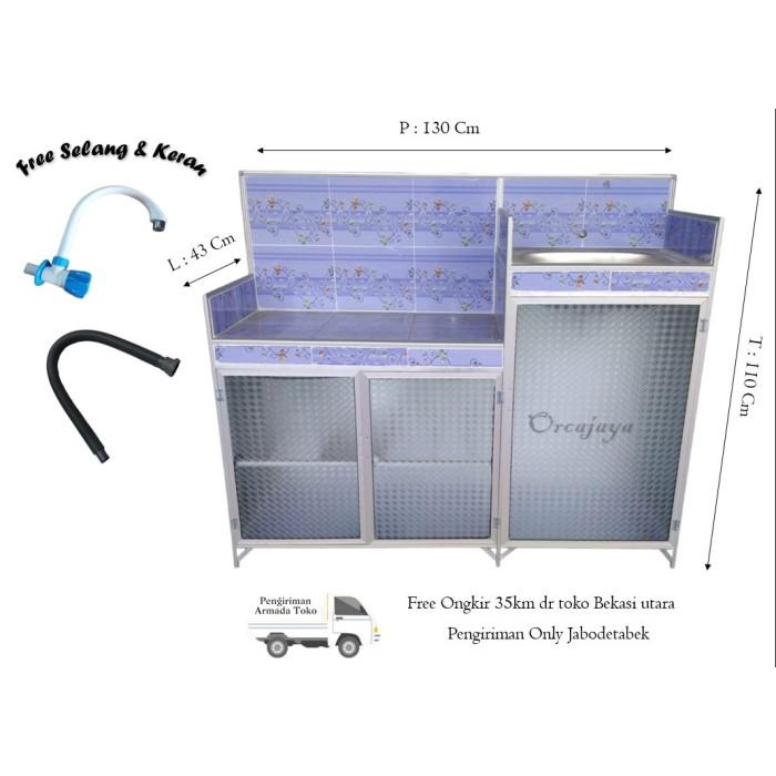 Terlaris Rak Cuci Piring/ Rak Wastafel/Rak Kompor Waftafel