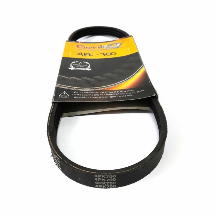 ATDL 4PK700 GenteQ V-Belt Galant 2.0 4G63 16V - Peugeot 205 305 309 405