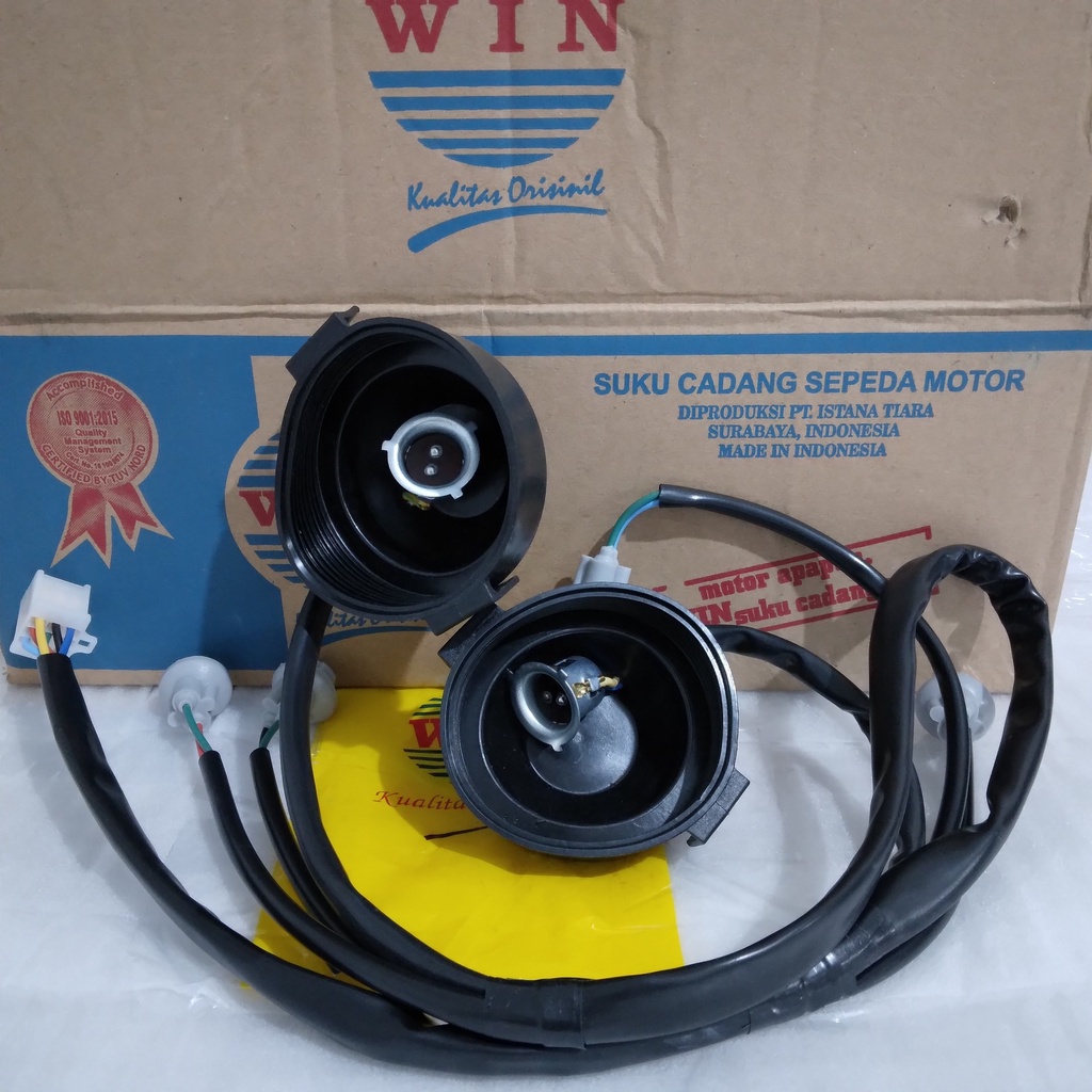 RAJAWALI MOTOR - Fitting Lampu Vario Techno 125 2012 2013 2014 WIN | cop fiting piting peteng motor 