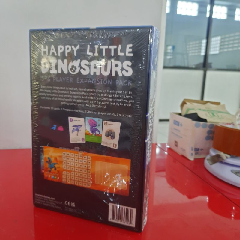 happy little dinosaurs 5-6 players expansion pack - board game - cards game