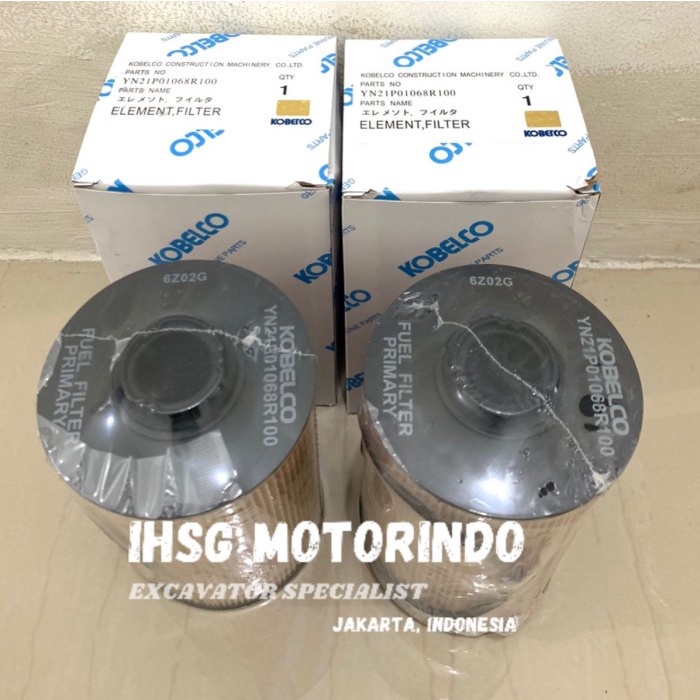 IGMO YN21P01068R100 Fuel Filter Solar SK200-8 SK200 8 Kobelco GB