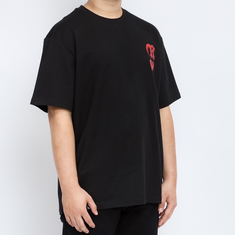 Ricky Is Clown Poker Face Black Tee