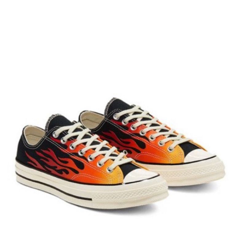 Sepatu Converse 70S CTAS Low Flame-100%Original(free