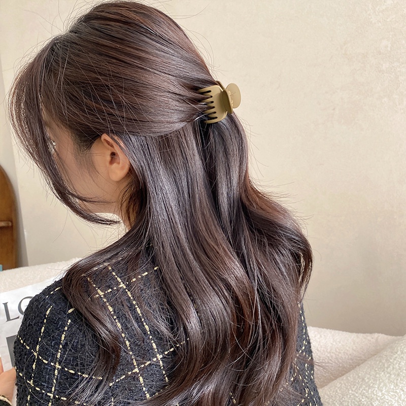 KOREA HIGH PONYTAIL MINI HAIR CLAW JEPIT RAMBUT DOFF MATTE KECIL KUNCIRAN JEPITAN CLIP HAIRCLIP WANITA KOREA AKSESORIS