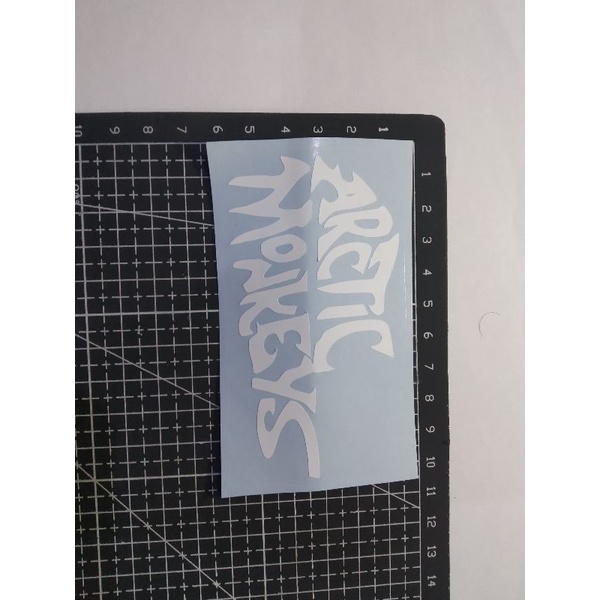 

cutting stiker arctic monkeys