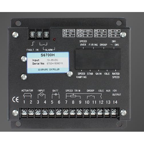 PPDL S6700H SPEED CONTROL