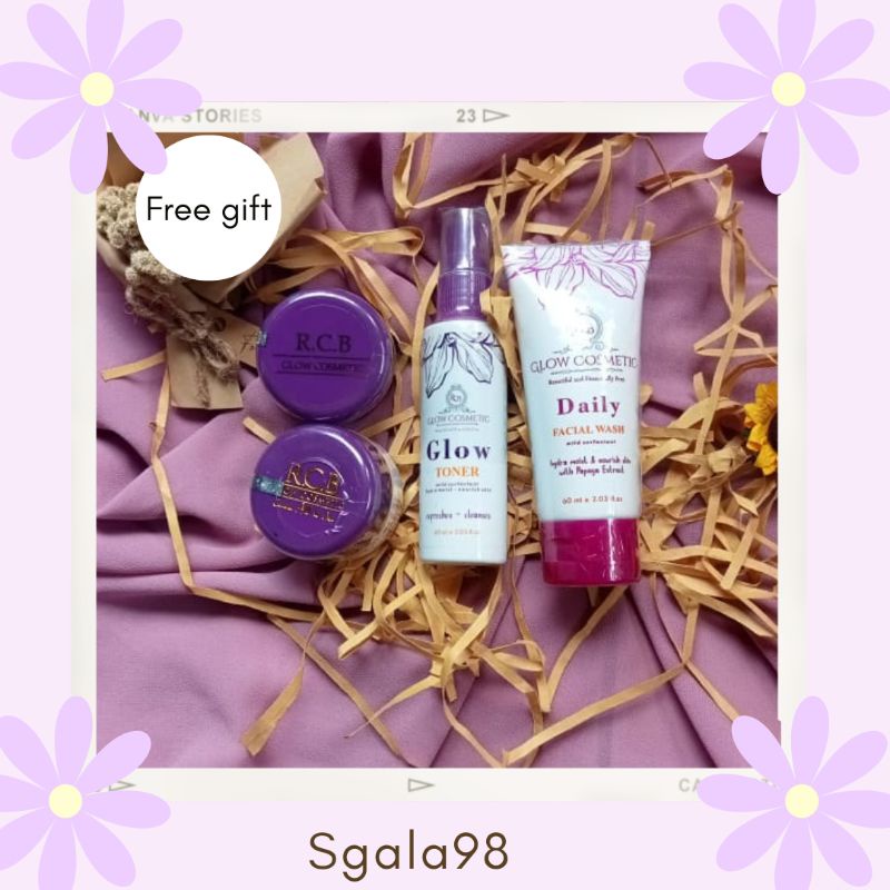 Paket Rcb Glow + Night cream Bpom