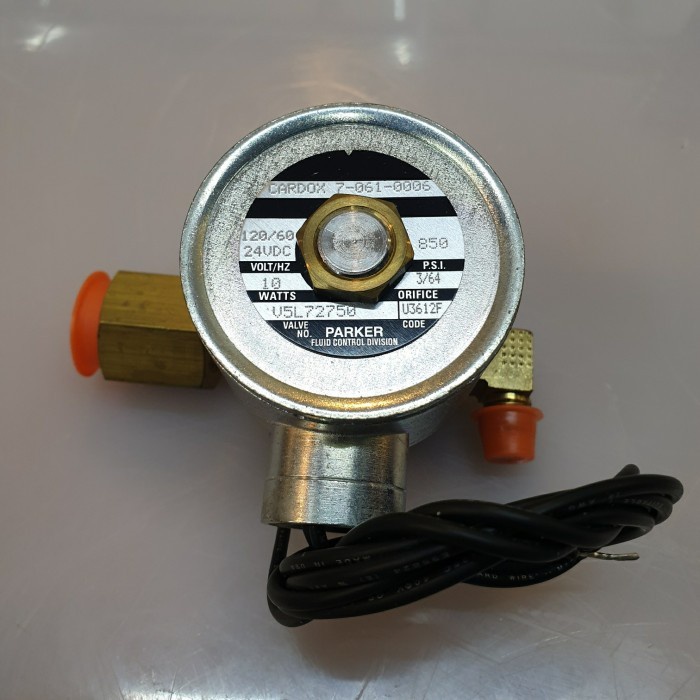 KJST VALVE PARKER 7-061-0006 V5L72750 24V 850 PSI