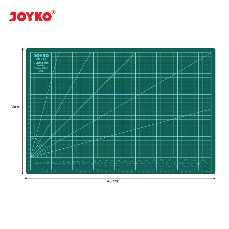 

Cutting Mat Joyko CM-A3 Alas Pemotong CMA3 Gundam Gunpla