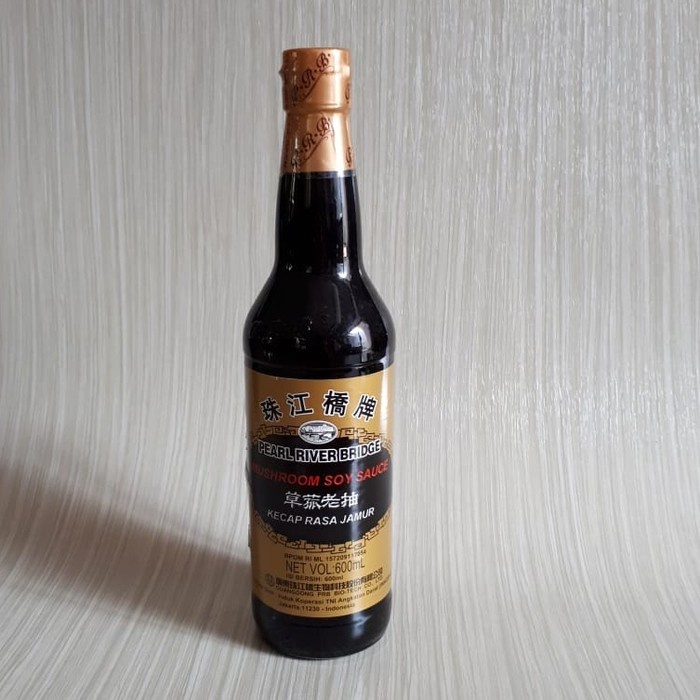 

Kecap Rasa Jamur Pearl River Bridge 600ml Mushroom Soy Sauce