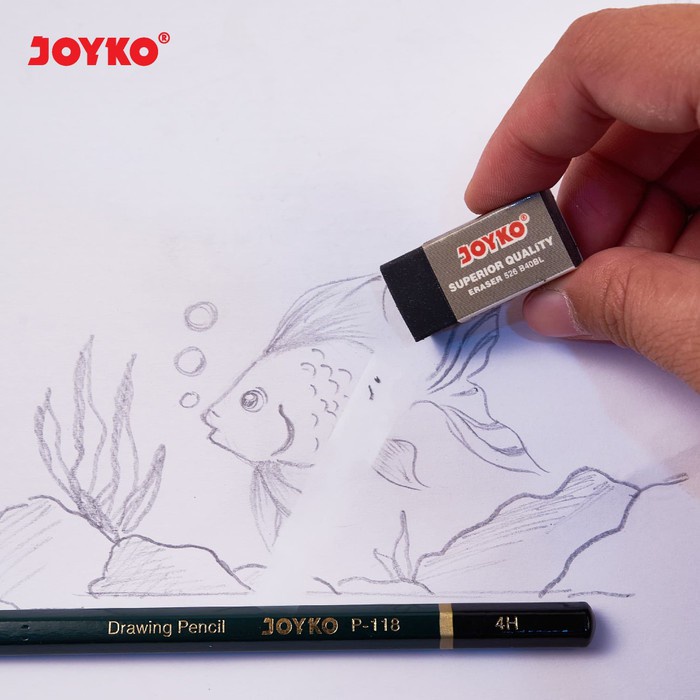 

Penghapus Ujian Joyko ER-526 B40BL Examination Eraser 2B