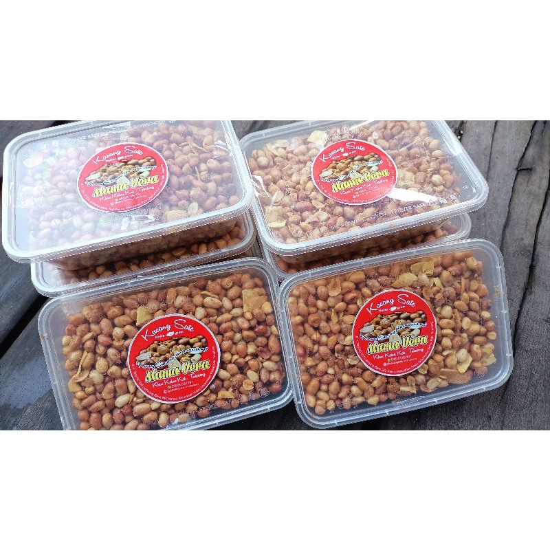 

Kacang Sate Mama Vera Kemasan Box Isi 300 Gram