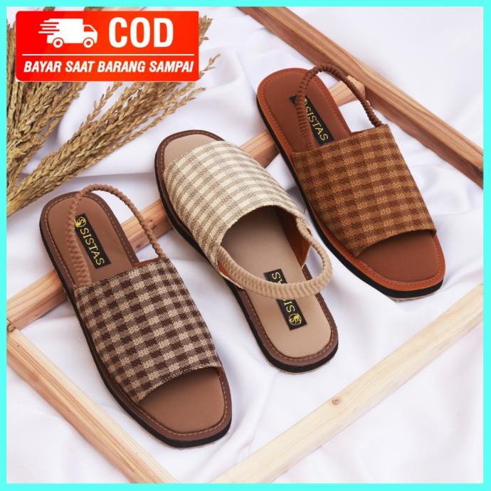 Promo Sandal Wanita Sistas Sofa Premium Bogor