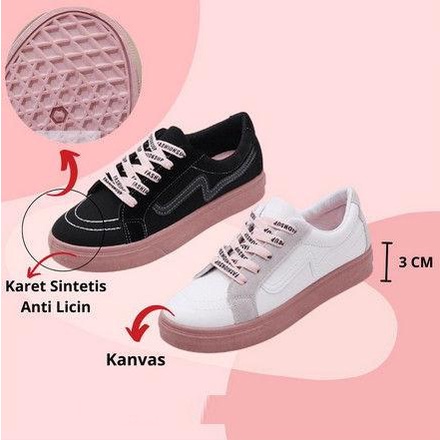 Promo Sepatu Sneakers Wanita + Sepatu Wanita Import 8805 A39