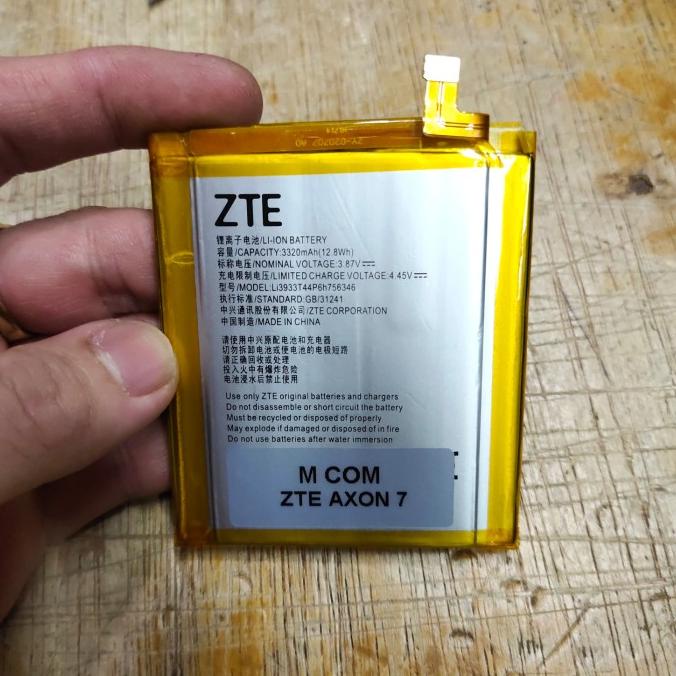 BATERAI ZTE AXON 7 / LI3933T44P6H756346 battery battle batre MANTUL
