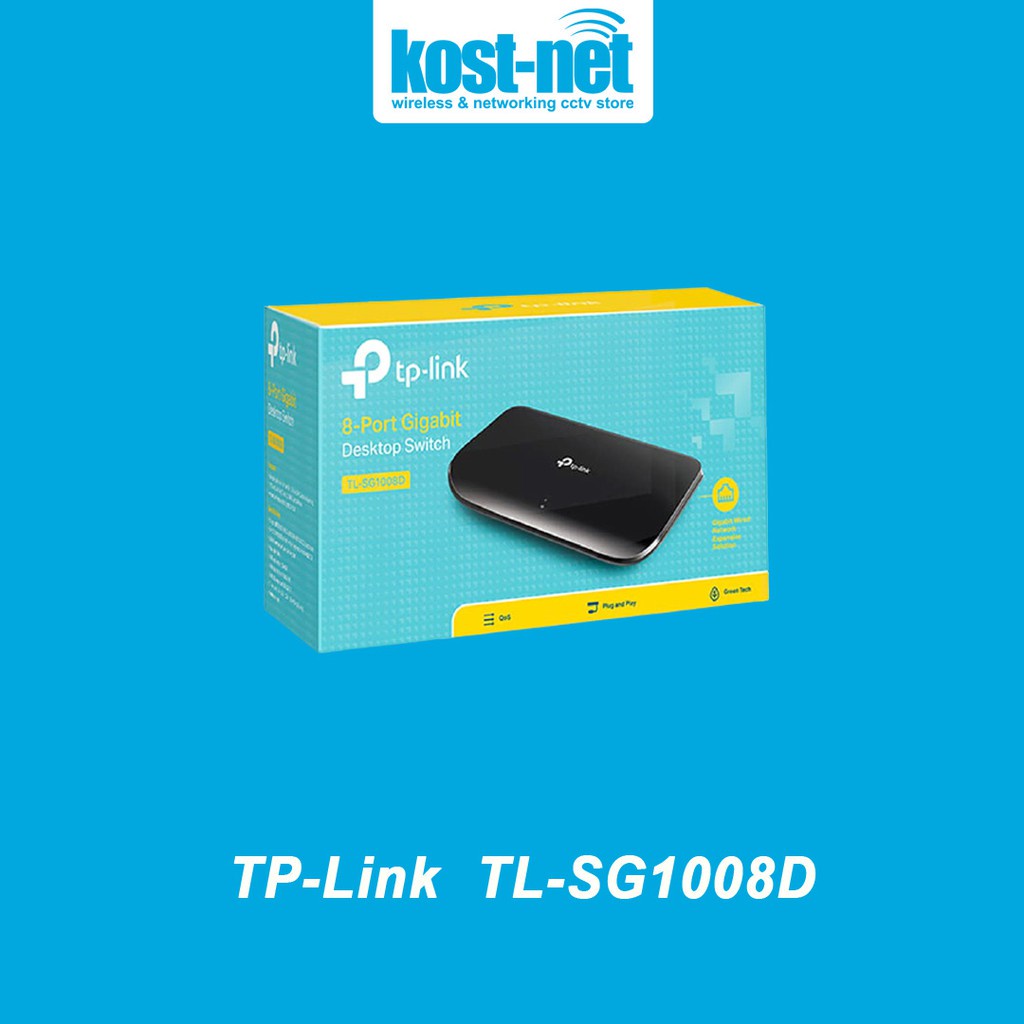 TP-Link 8 Port Gigabit TL-SG1008D