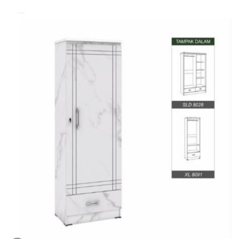 lemari 1 pintu