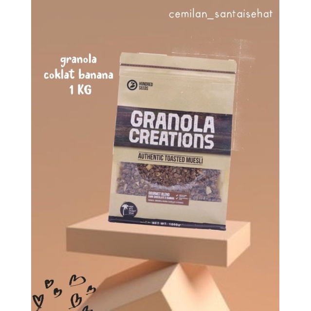 

Granola Creation 1 kg - Coklat Banana