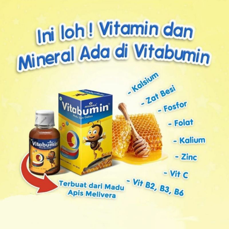 Vitabumin - Vitabumin nafsu Makan anak Vitabumin 60ml vitabumin anak Vitabumin ORI vitabumin nafsu m