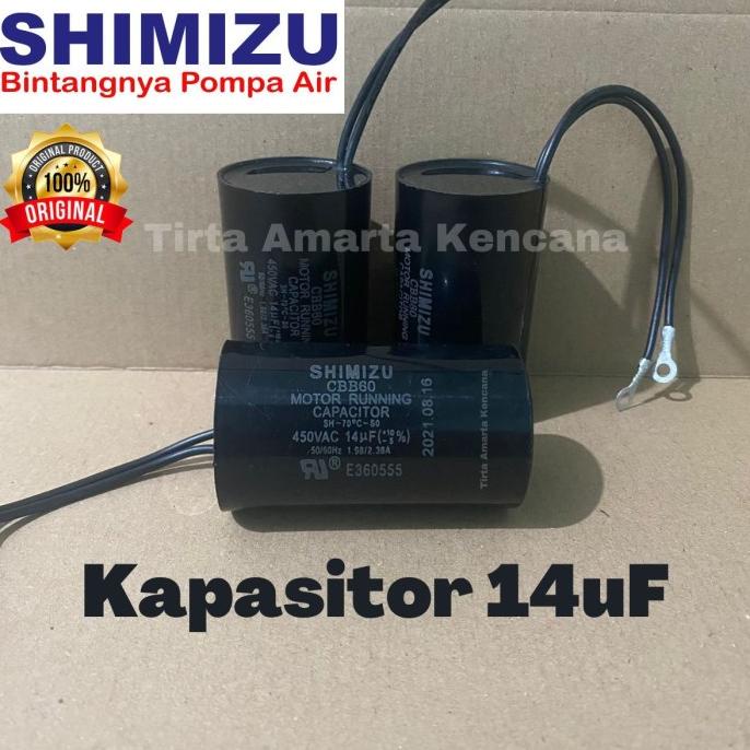 !!!!!!] Kapasitor 14uF 450v pompa air Shimizu Original