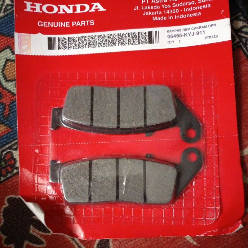 kampas rem depan CBR 250 RR kampas depan Cbr 250 R RR