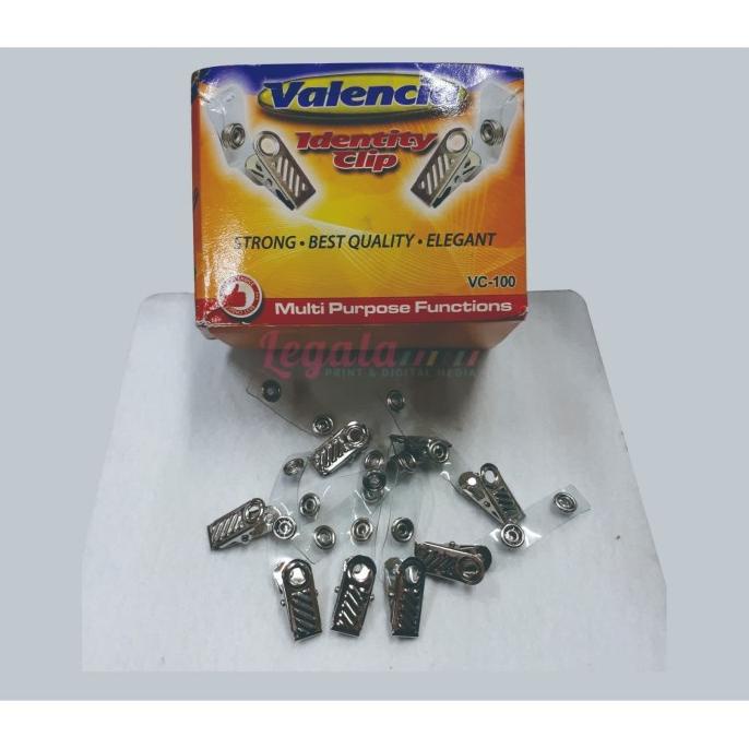 

JEPITAN NAME TAG ID CARD / BODY CLIP VALENCIA STAINLEES