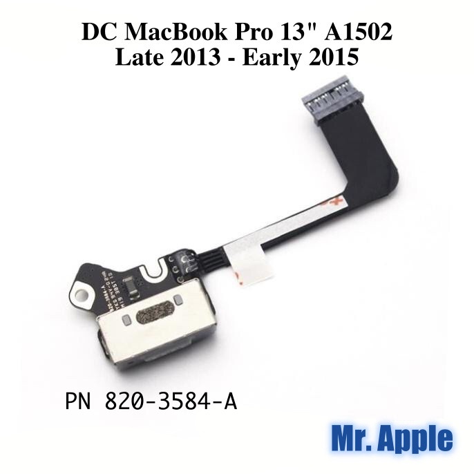 POWER DC IN JACK MACBOOK PRO 13" RETINA A1502 2013 2014 2015