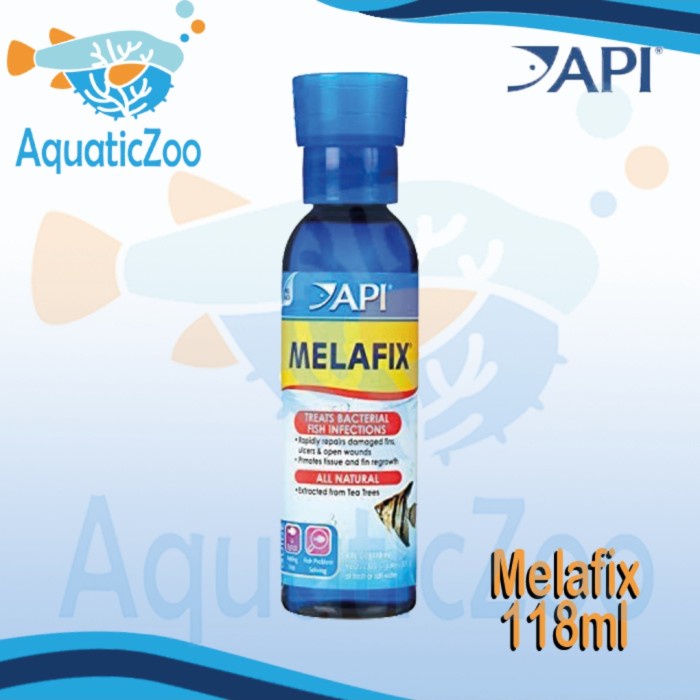 API MELAFIX 118ML OBAT IKAN INFEKSI BAKTERI TREATMENT BAKTERI IKAN