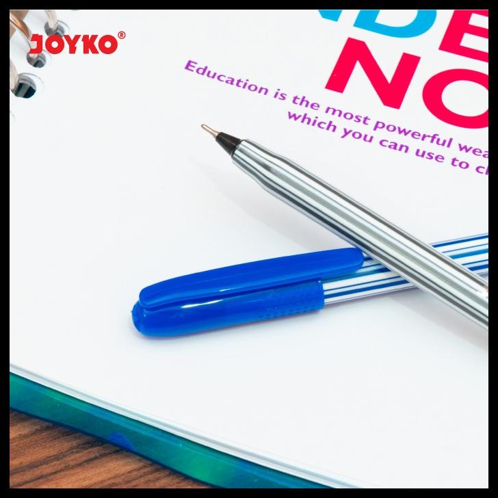 

Ball Pen / Pulpen / Pena Joyko Bp-249 / 12 Pcs / Lino / 0.7 Mm