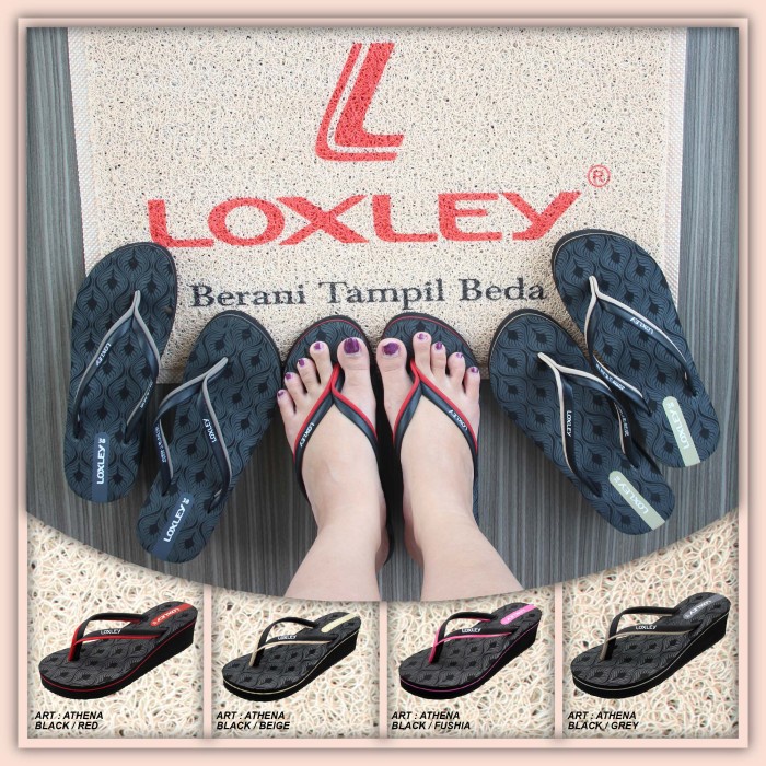 Sandal Wedges Wanita Loxley Athena Size 37-4