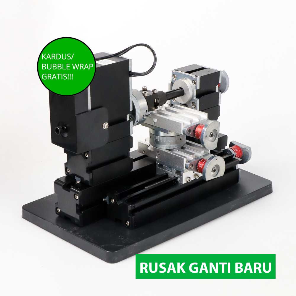 

(BISA COD!!!) Mesin Bubut Mini Lathe Machine 12.000RPM - TZ20002MR