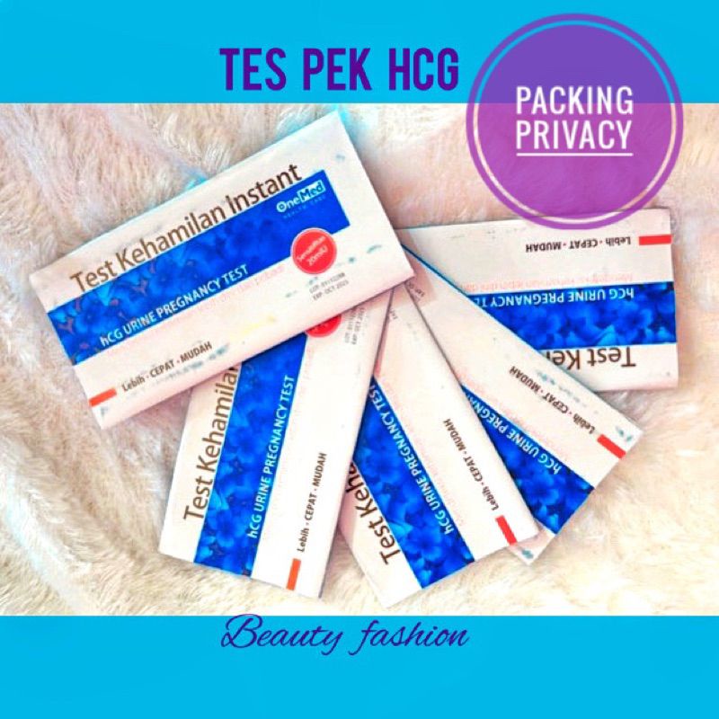 Tes pek/Tes Kehamilan Original Onemed, Onehealth HCG minimal Order 4 pcs
