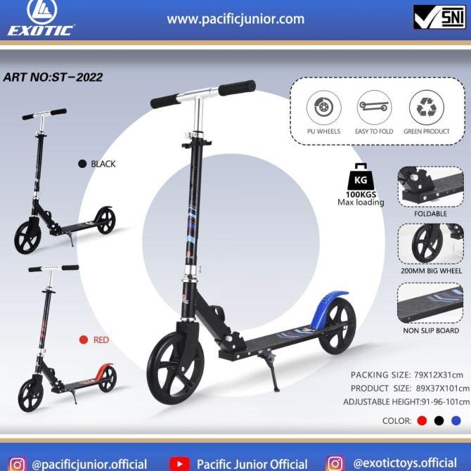 SCOOTER / OTOPED ANAK EXOTIC ST-2022