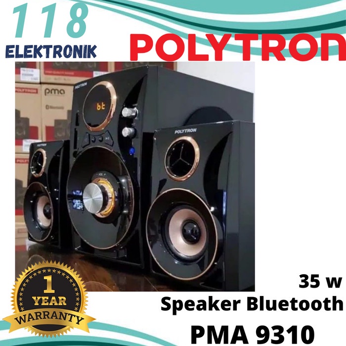 SPEAKER Bluetooth POLYTRON PMA9310 Garansi Resmi PMA 9310