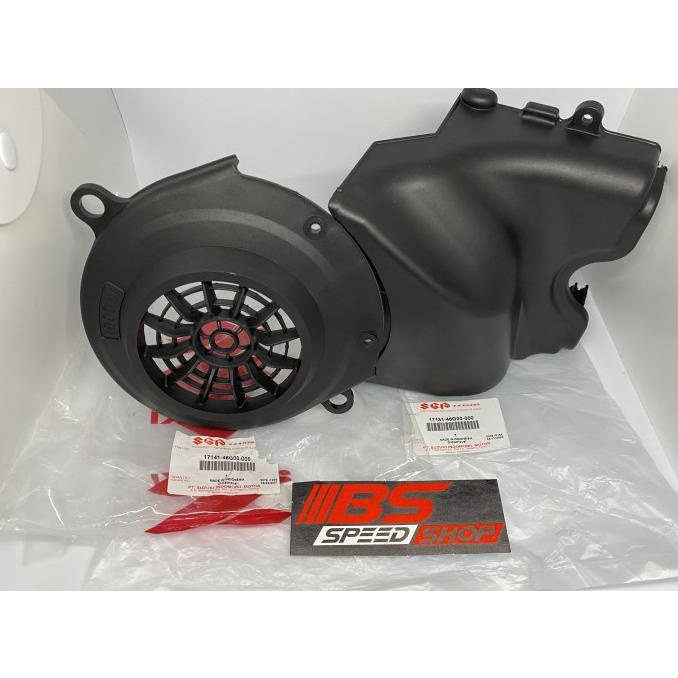 Cover tutup blok mesin kanan dan cover tutup kipas suzuki skydrive 125