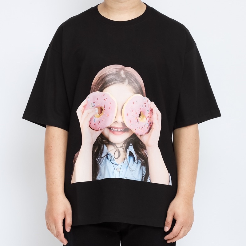 ADLV. Donut Girl Black tee