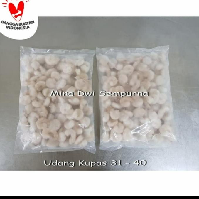 

Promo Udang Kupas Bersih IQF 1 kg / Udang Frozen Seafood